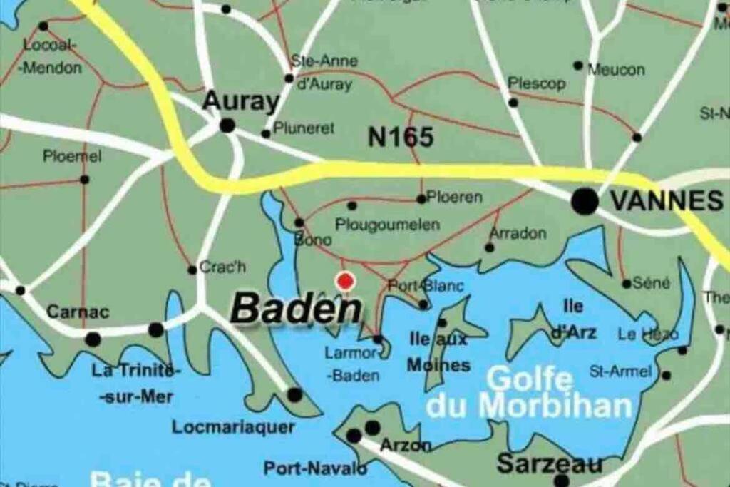 Maison Baden - Golfe Du Morbihan Екстер'єр фото
